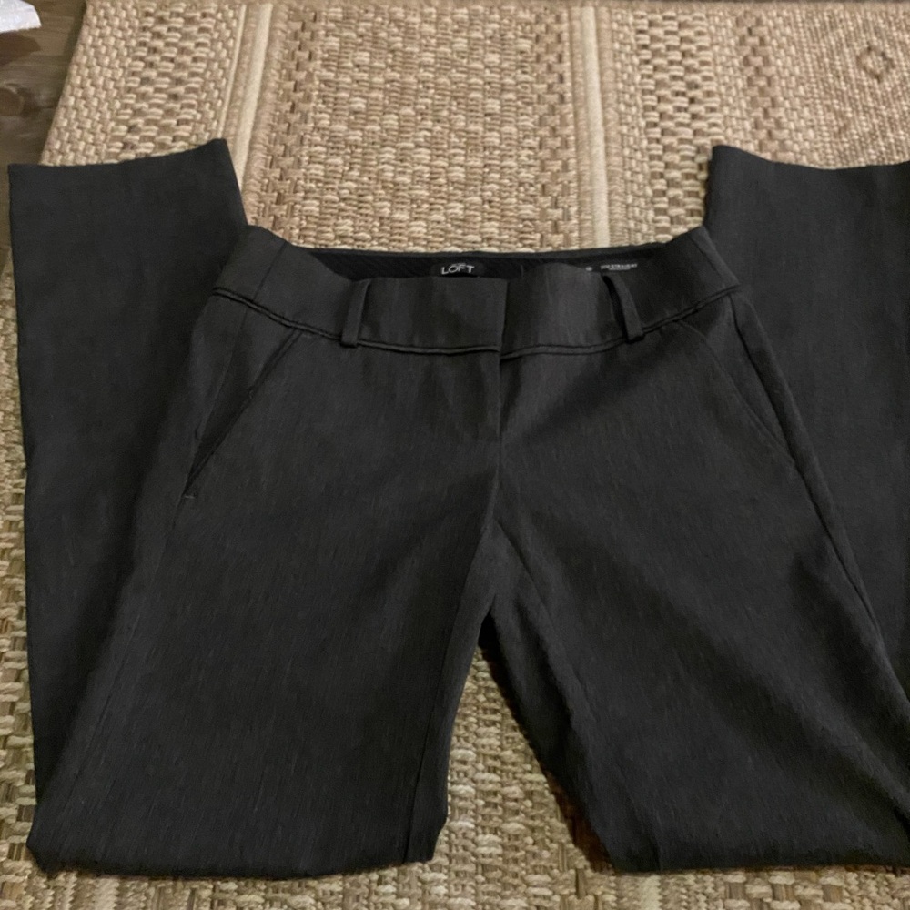 Loft grey work trousers